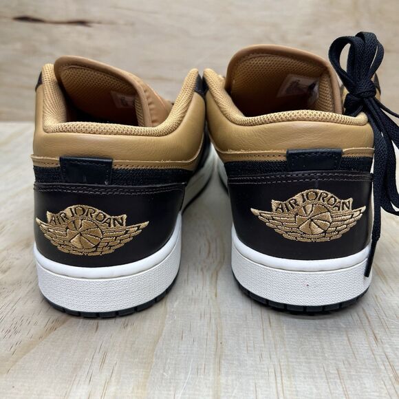 NEW sz 12 Nike Air Jordan 1 SE Low Flax Baroque Brown HQ3603 201